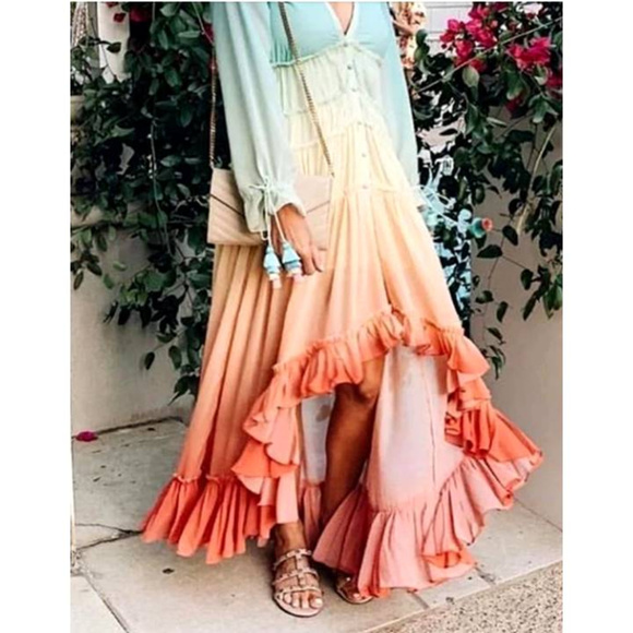 *LAST ONE* Jamie Boho Ombre Dress NWT - Picture 4 of 7